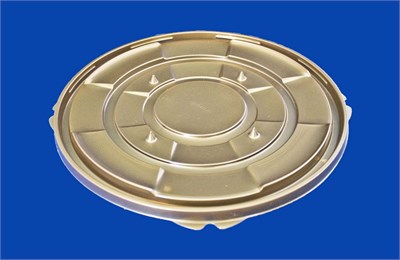 Тортница ПР-Т-233ДШ   дно золото    1,2-1,5кг   /234*125/   Протек   (100шт) НФ-00008293