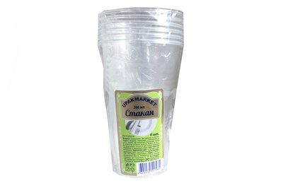 Миксы Стакан 0,500  6шт (80) шт/кор 1712