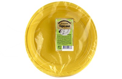 Миксы Тарелка цветная 205  12шт (100)  шт/кор 1731