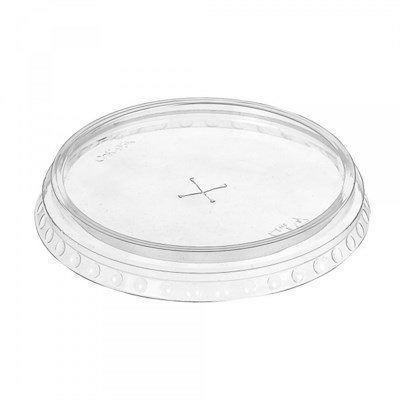 Крышка ПЭТ плоская d-95 с крест.отверстием Упакс-Юнити 25/1000 КП НФ-00013209