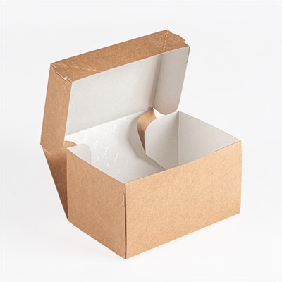 Контейнер под десерт Cake КРАФТ 1200 150*100*85 50/200шт ПАКТОН НФ-00015833