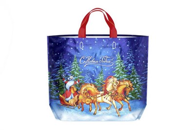 НГ Сумка Эко 50х40 ПВД  СКАЗОЧНЫЙ ВЕЧЕР /10уп х 10шт/ (100шт) 20363