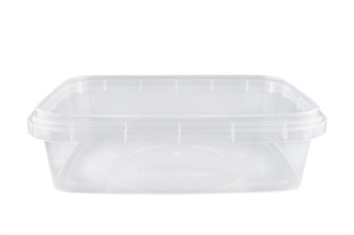 Банка/крышка   0,28л   прозрачная прямоугольная   /120*90*47/   БП   (560шт) 20348