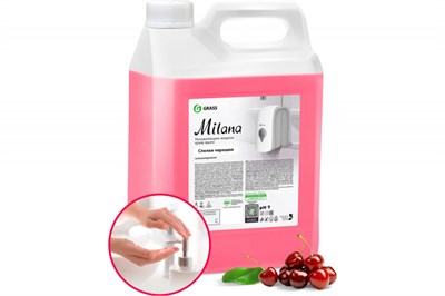 Крем-мыло Милана жидкое Спелая черешня 5 кг 1/4 НФ-00016496