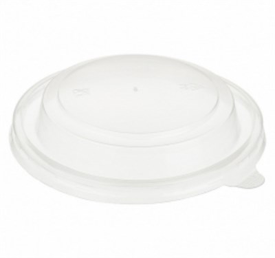 Крышка пластик.для контейнера бумажного Комплимент 380/520 мл (d=110) 50/500 НФ-00017085