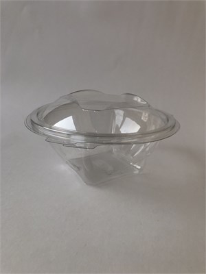 Контейнер Каштан УК-122-02 прозрачный 600 мл ПЭТ 1/300 НФ-00018812