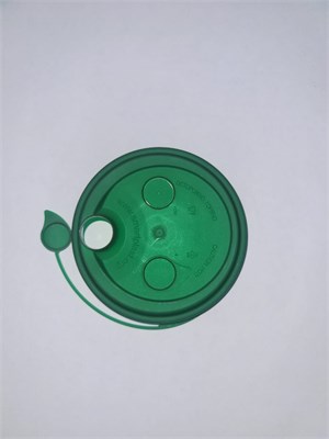 Крышка для стак. СМАРТ д.90мм Темно-зеленая матовая 50/1000шт НФ-00019918