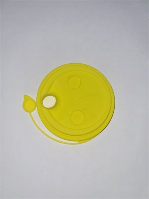 Крышка для стак. СМАРТ д.90мм Желтая матовая 50/1000шт НФ-00019923