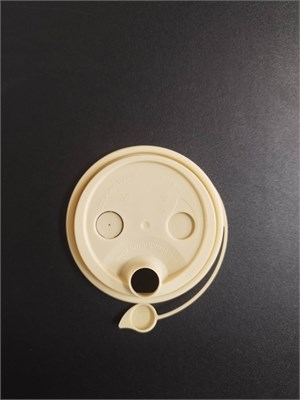 Крышка для стак. СМАРТ д.90мм Крафт матовая 50/1000шт НФ-00020551