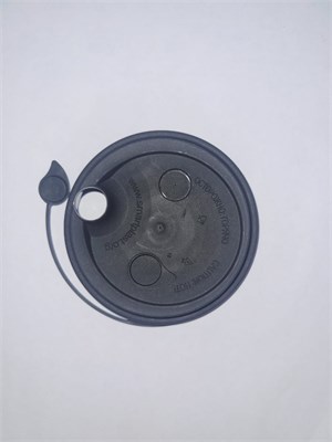 Крышка для стак. СМАРТ д.80мм Черная матовая 50/1000шт НФ-00020552