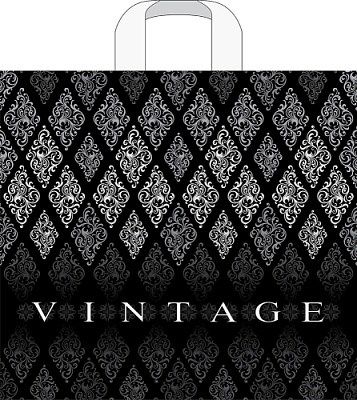  Пакет ПЭ с петлевой ручкой 38х34+3см (70) (Винтаж) Артпласт (х50/500)  НФ-00022184