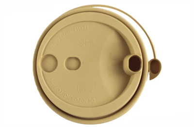 Крышка для стак. Покров д.90мм (0,300-0,500л) цвет крафт (20упх50шт) (1000шт) ВЗЛП (3001М/крф) НФ-00022838