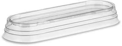 Креманка овальная 100мл "Лимончелло"ПЭТ (5079/1) (Крышка) прозрачная /14уп * 15шт/ (210 шт) ВЗЛП НФ-00023040