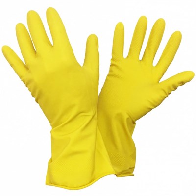 Перчатки латексные Либри (Хозяйственные)  L  (12/240пар) ДД НФ-00024091