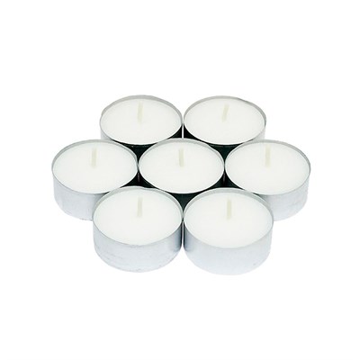 Свеча чайная Континент в гильзе белая (10упх100шт) НФ-00024333