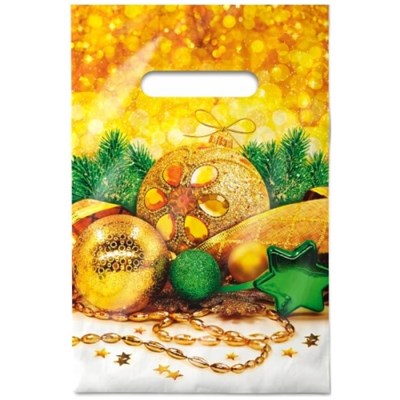  Пакет ПЭ с вырубной ручкой 20х30см (30) (Искринка) Интерпак (х100/2000) НГ НФ-00025370