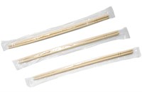 Палочки для еды в индив. полиэт. упаковке 23см (20уп х 100шт) 14157