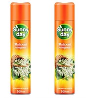 Освежитель воздуха Sunny Day 300мл Майский ландыш (12шт) НФ-00002265