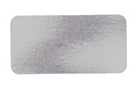 Крышка для алюмин. формы прямоуг. 780 мл 206х143мм 100 шт (600) картонно-алюмин. 8594