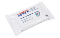 Салфетки влажные Смарт Эконом (15шт)  Антибактериальные (108уп) 7711