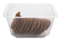 Контейнер прямоуг. низкий 1500 мл Д-Полимер 186*132*100 /5уп*100шт/ (500шт) 15210