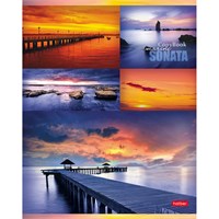 Тетрадь А 5 96 л ХАТБЕР клетка в ассортименте НФ-00001749