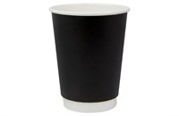 Бум стакан Л-ПАК 0,350л диам 90мм ГН Черный 2-х слойн. (20/400шт) 16694