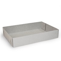 Короб ЛОТОК лодочка 160х285х6 (100шт) белая НФ-00002584