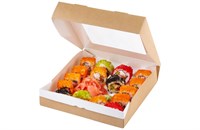 ДоЭко контейнер универ TABOX (табокс) 2500 gl 260х260х40мм с окном (25/150шт) 13751