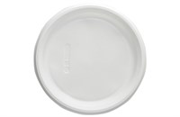 Тарелка  д 165 Стандарт Пластик белая /20уп * 100шт/(2000шт) ПП 4,2гр 14821
