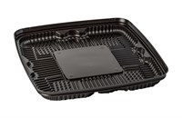 Тортница ИП-240 дно коричневое   2кг   /267*267*118/   Интерпласт   (80шт) 14958