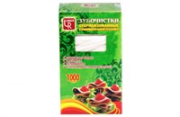 Зубочистки в индивид. упаковке (1000шт) LINGER  Бум.уп. в карт. кор. (50уп) 17763