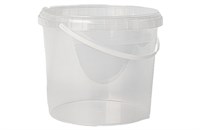 Ведро   5,6л   прозрачное   /220*193/   БП   (35шт) 9061