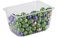 Контейнер прямоуг. низкий 1,5л Упакс - Юнити 186*132*98 /5уп*100шт/ (500шт) 10059