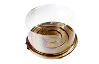 Тортница ПР-Т-233К крышка   1,2-1,5кг   /234*125/   Протек   (100шт) НФ-00008295