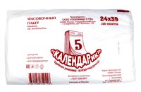 Фасовка ПНД  24х39 Календарик (9000) 7 мкм красный 471