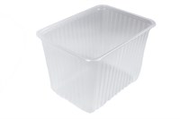 Контейнер прямоуг. низкий 2л Д-Полимер 179*132*120 /10уп*50шт/ (500шт) 18629