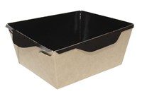 ОСК салатник OpSalad  500 ДНО ЧЕРНЫЙ 165х120х45 (600шт) 19793