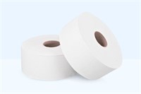 Туалетная бумага PLUSHE(Плюше) 2-х сл. Professional для диспенсера белая d-60 (150м) (12) ЮГ НФ-00016767