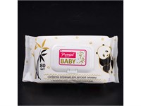 Салфетки влажные ПРЕМИАЛ (80шт) для детск.гигиены алоэ вера (клапан) 1/10 НФ-00016776