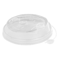 Крышка для стак.Покров д.90мм (0,300-0,500л) прозрачная ГЛЯНЕЦ (20уп х50шт)  (1000шт) ВЗЛП (3001П) НФ-00016926