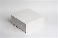 Короб под торт-пироженное белый (120*120*100) Пактон 1/320 НФ-00017388