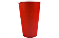 Бум стакан Л-ПАК 0,400л диам 90мм ГН Красный  (50/1000шт) ЛП НФ-00017980