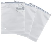 Пакет Зип Лок с бегунком 25*30 матовый с отверстием 140мкм(70+70) 50/1500 НФ-00018249