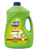 Средство для мытья посуды Active (Актив) Лайм/цветы 3500 мл ИРАН 1/4 НФ-00019506