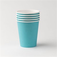 Бум стакан Л-ПАК 0,250л диам 80мм ГН Бирюза (50/1000шт) ЛП НФ-00019595