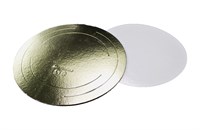 Подложка картонная 1,5мм д300мм золото/жемчуг (50шт) НФ-00020062