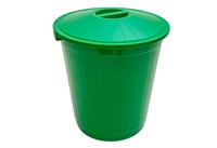 Бак 80л. с крышкой зеленый НФ-00020494