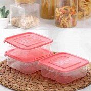 Набор контейнеров для заморозки 3шт. 0,7л. Морозко НФ-00022220