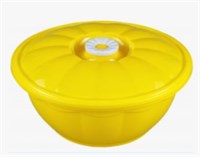 Таз с крышкой 2,7л. лимонный НФ-00022414
